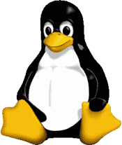 'Tux', the Linux Penguin. Linux is probably the most well known open-source product.