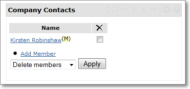 Company Contacts